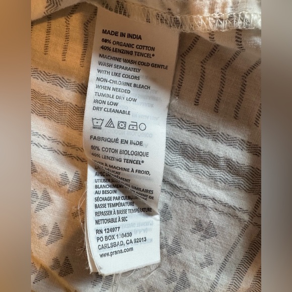 Prana Patterned Top - Picture 7 of 7